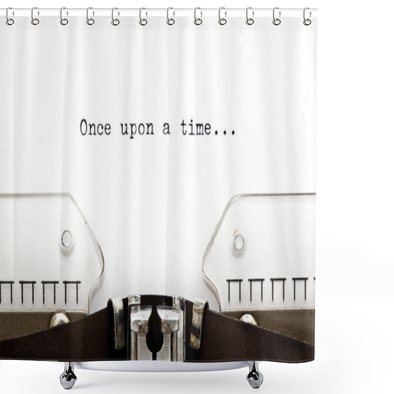 Personality  Once Upon A Time Shower Curtains