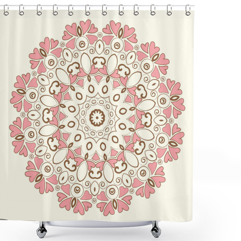 Personality  Ornament Design Shower Curtains