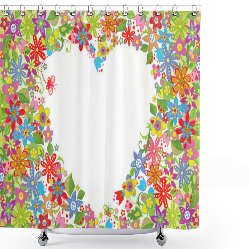 Personality  Spring Blossom Shower Curtains