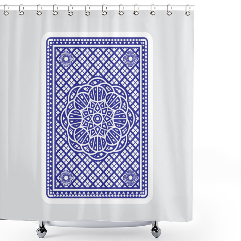 Personality  Playing Cards Back Shower Curtains