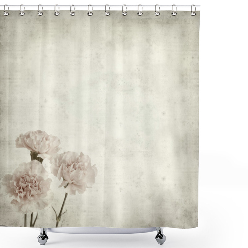 Personality  Textured Old Paper Background   Shower Curtains