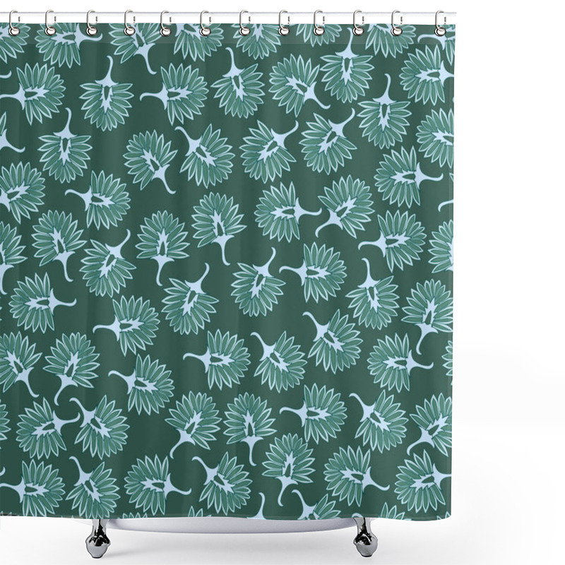 Personality  Seamless Paisley Pattern Shower Curtains