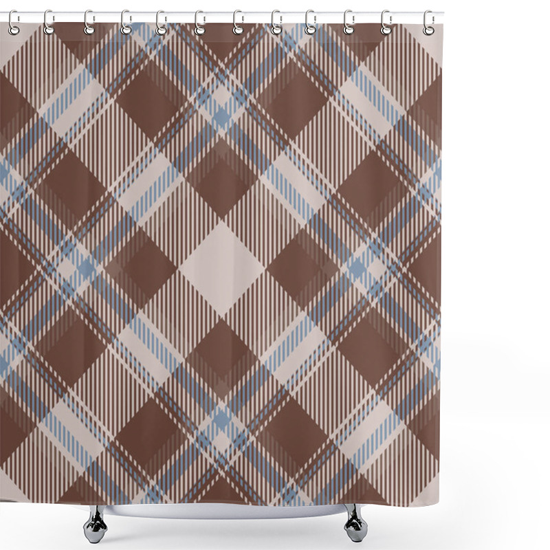 Personality  Tartan Scotland Seamless Plaid Pattern Vector. Retro Background  Shower Curtains