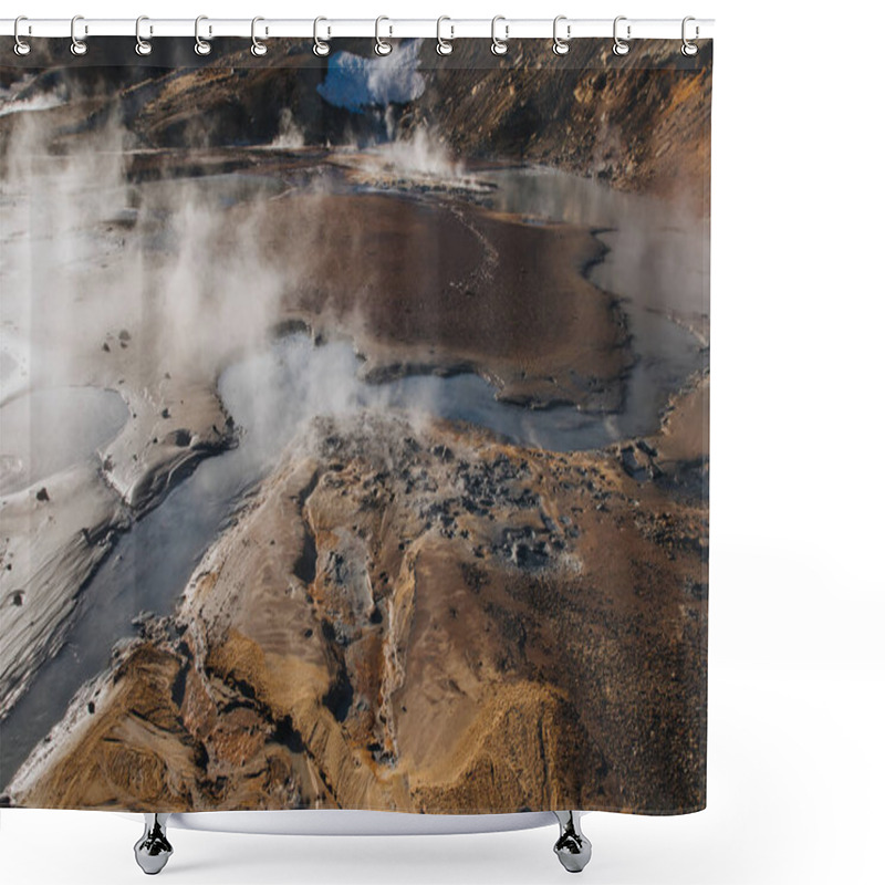 Personality  Hot Springs Shower Curtains