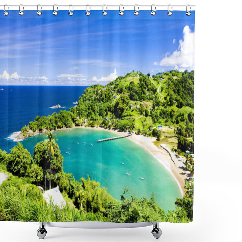 Personality  Tobago Shower Curtains