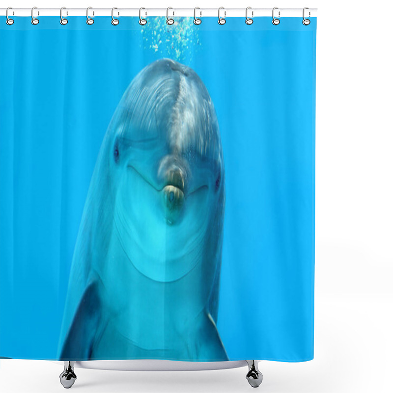 Personality  Dolphin Look Shower Curtains