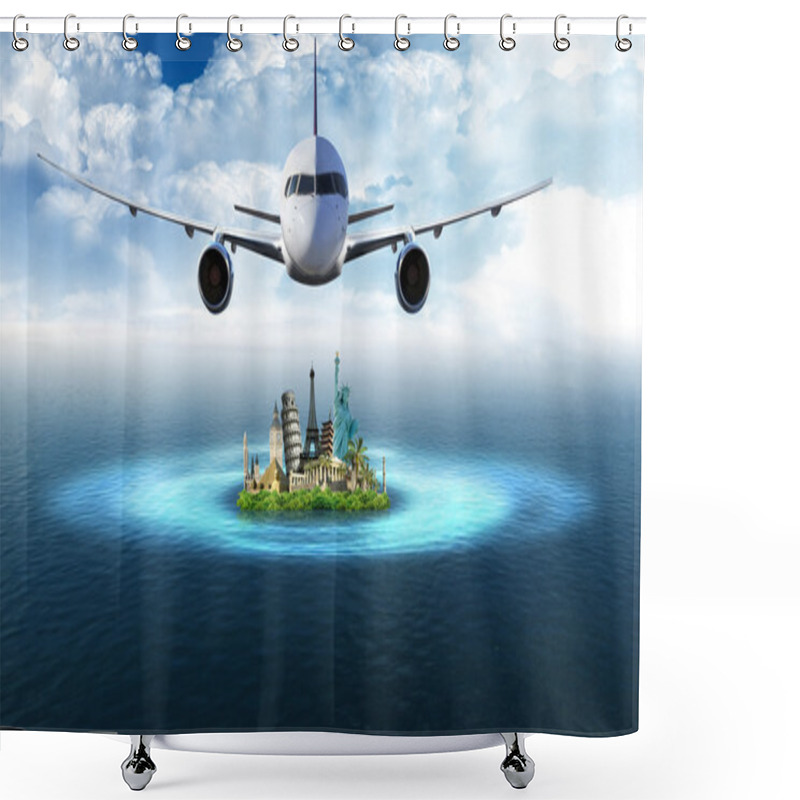 Personality  Tourism And Travel Around The World Shower Curtains