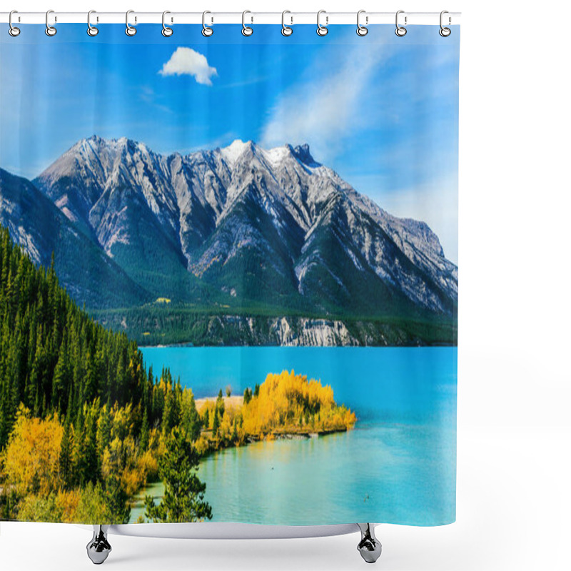 Personality  Abraham Lake Shower Curtains