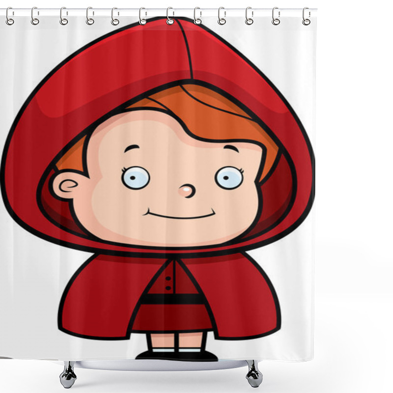 Personality  Red Riding Hood Shower Curtains