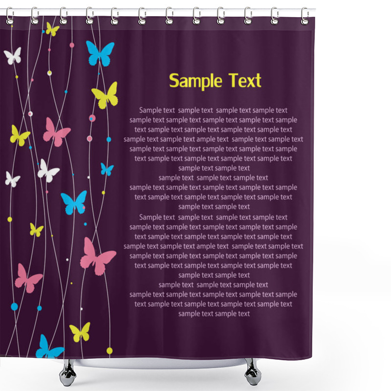 Personality  Cartoon Congratulatory Card . Shower Curtains