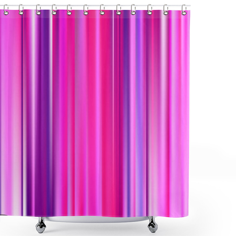 Personality  Pastel Soft Mesh. Vibrant Pink, Rose Neon Concept. Shower Curtains