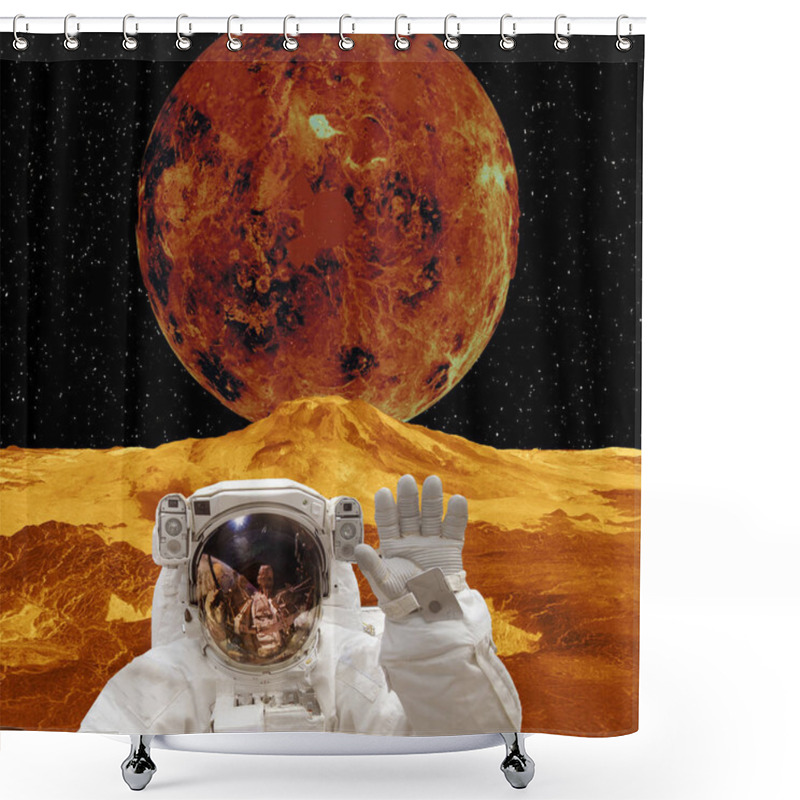 Personality  Astronaut. Space Mission. Extrasolar Planet. The Elements Of Thi Shower Curtains