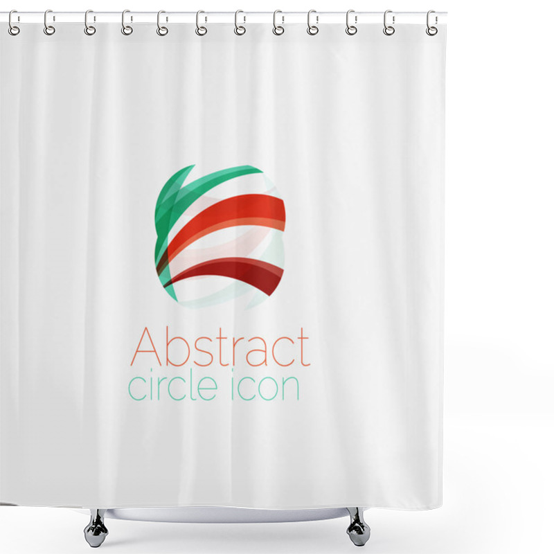 Personality  Abstract Symmetric Geometric Shapes, Shower Curtains