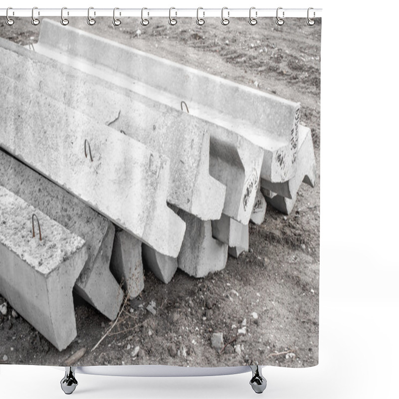 Personality  Reinforced-concrete Products Shower Curtains