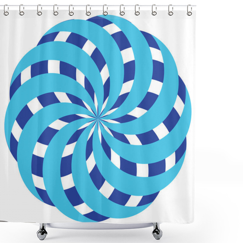 Personality  TWISTED LOGO Shower Curtains