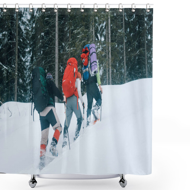 Personality  Climbers Shower Curtains