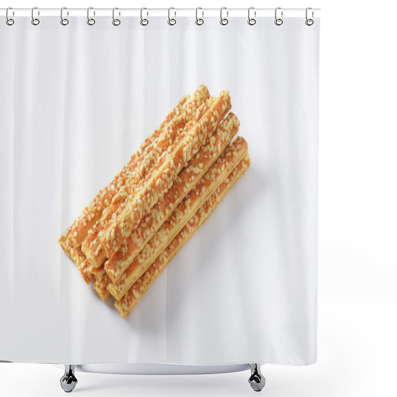 Personality  Cheese Sticks Shower Curtains