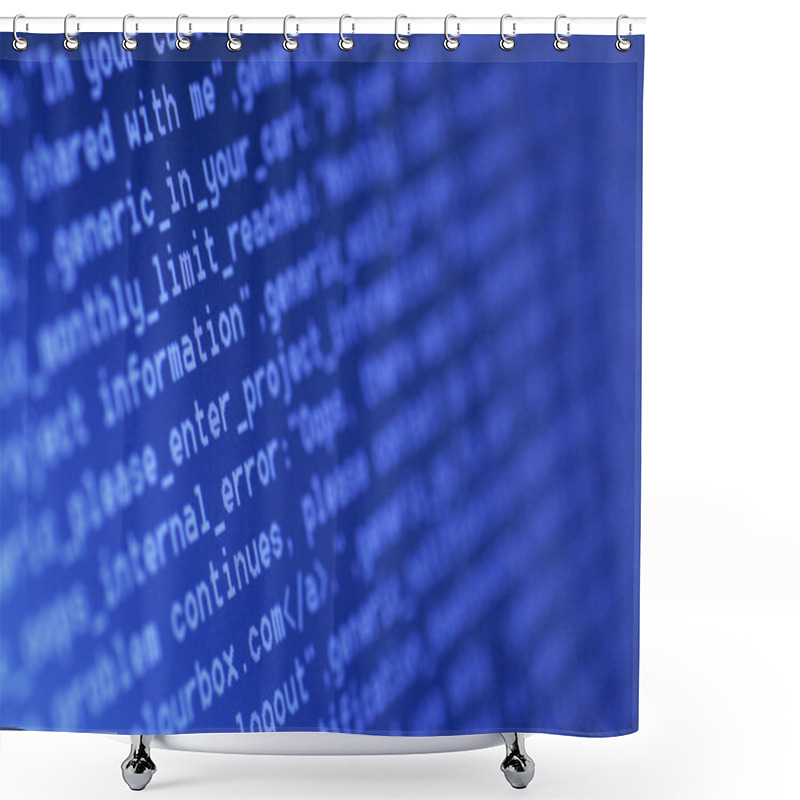 Personality  HTML Codes Shower Curtains