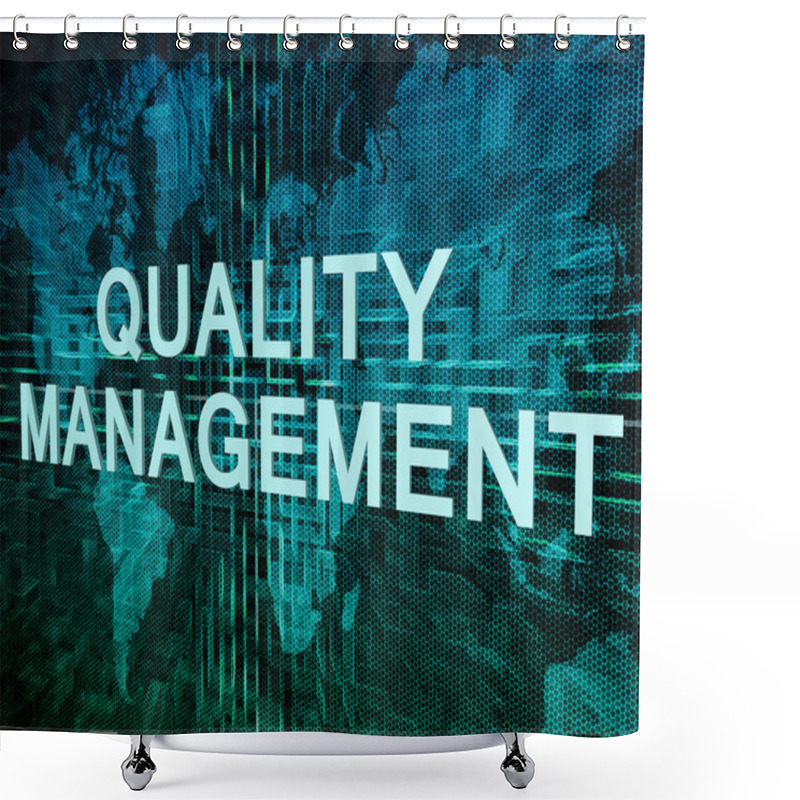 Personality  Quality Management Shower Curtains