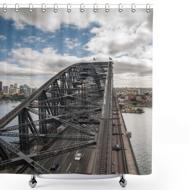 Personality  Sidney Habour Bridge Shower Curtains