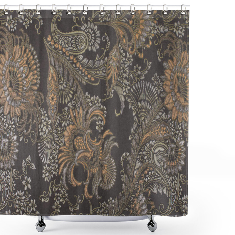 Personality  Wallpaper Pattern.  Shower Curtains