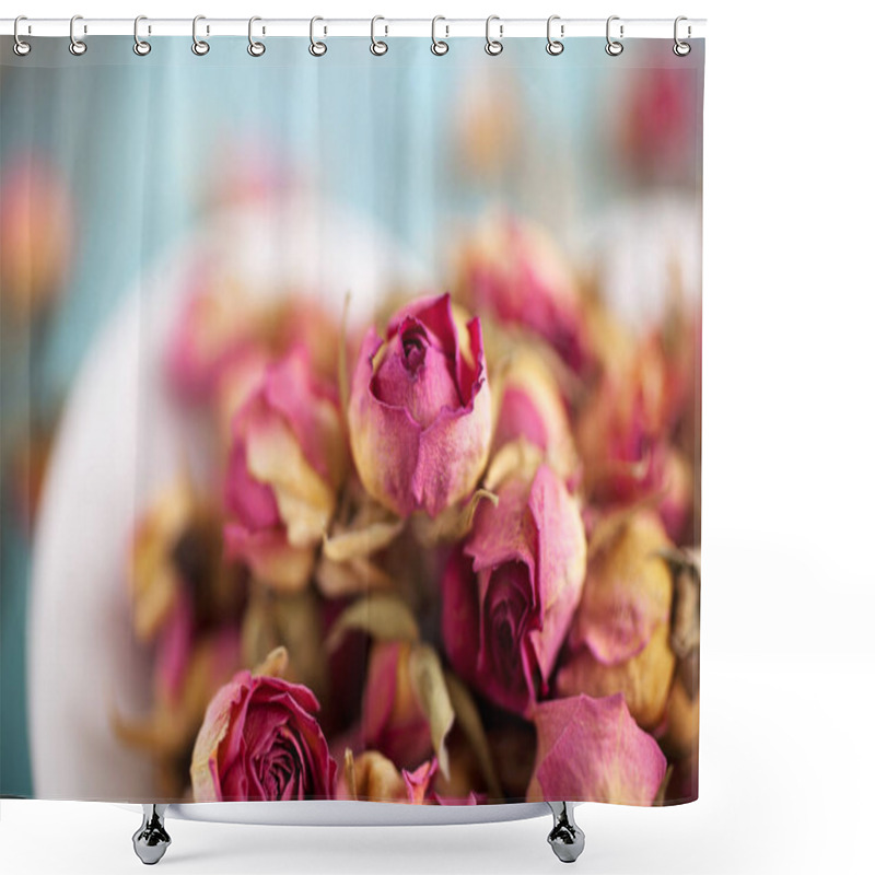 Personality  Beautiful Dried Roses  Shower Curtains