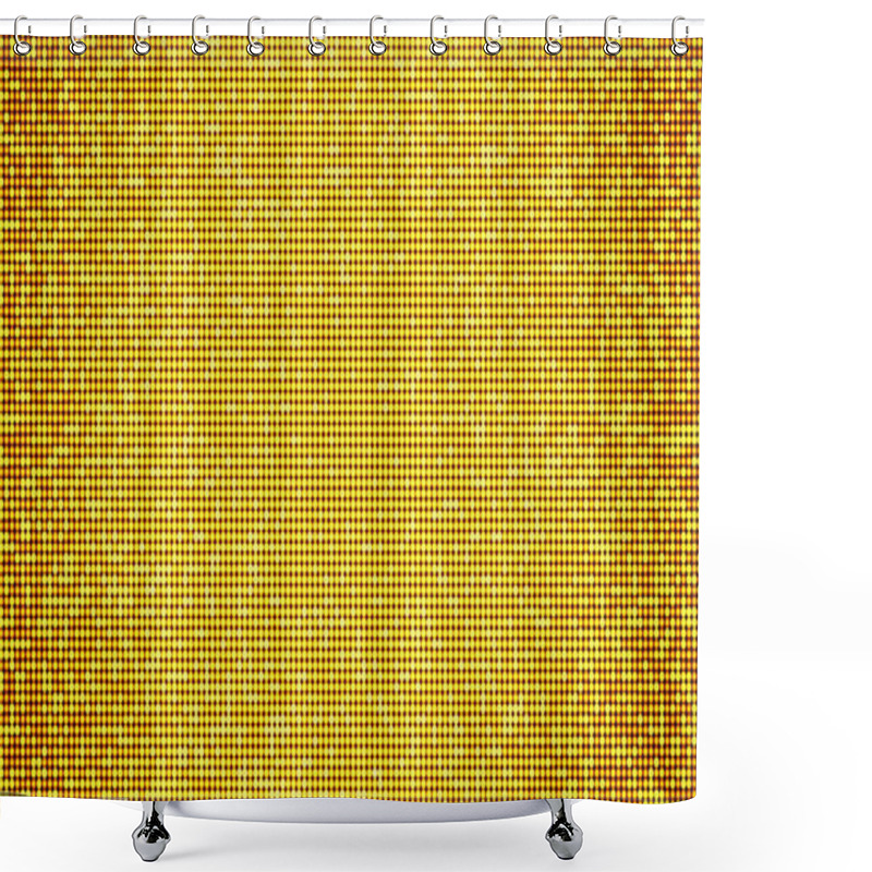 Personality  Festive Party, Disco And Celebration Background In Beautiful Golden And Amber Colors - Digitally Generated Image Shower Curtains