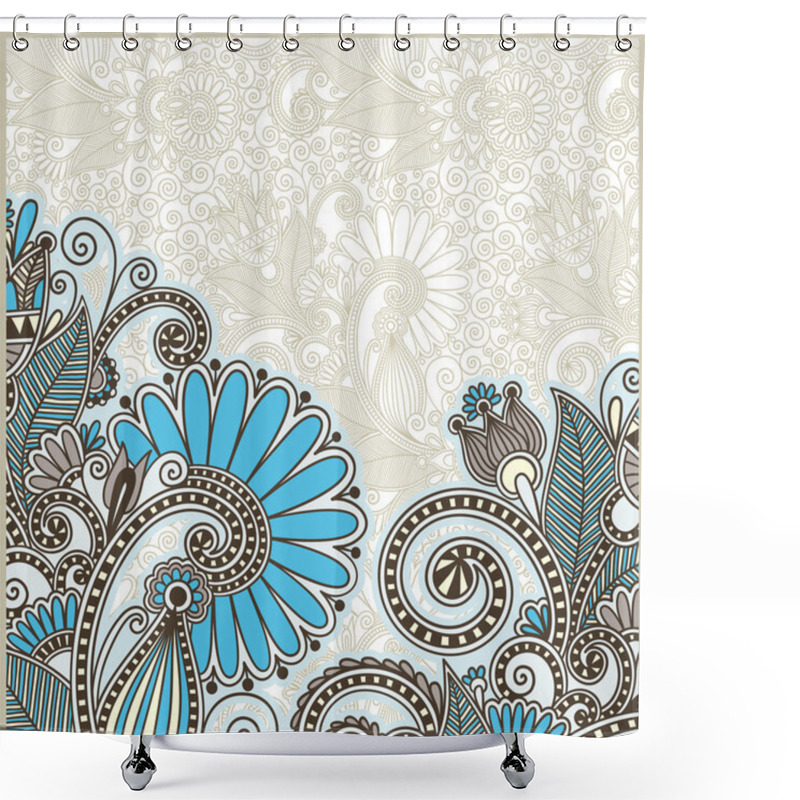 Personality  Ornate Card Announcement Shower Curtains