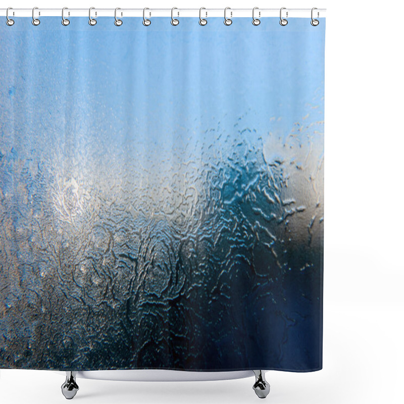 Personality  Ice On The Window  Shower Curtains