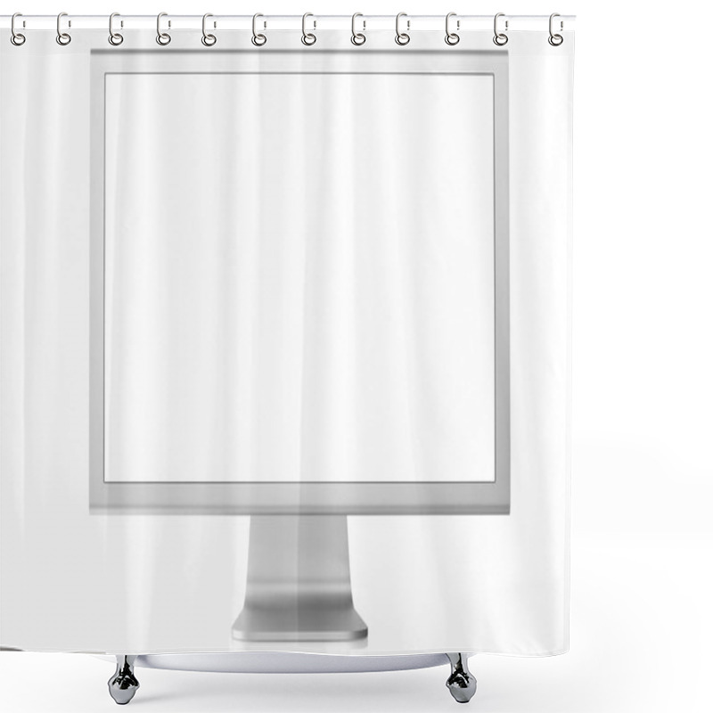 Personality  Computer Monitor Shower Curtains