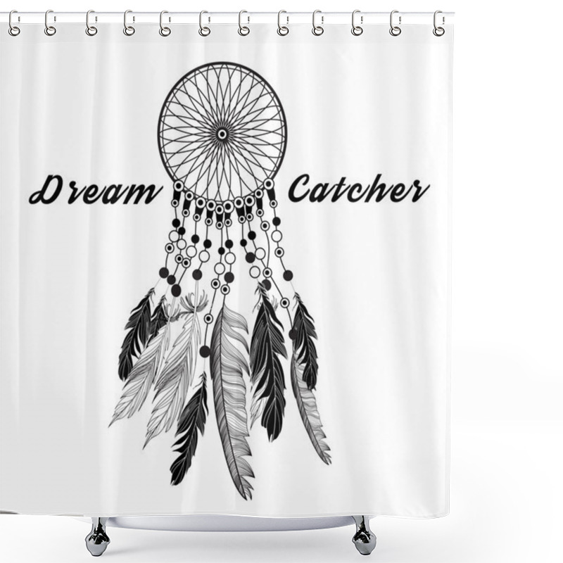 Personality  Dreamcatcher Graphic Tale Shower Curtains