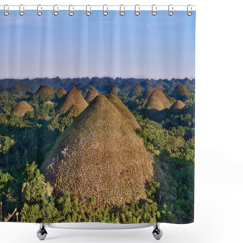 Personality  Chocolate Hills Bohol Philippines Shower Curtains