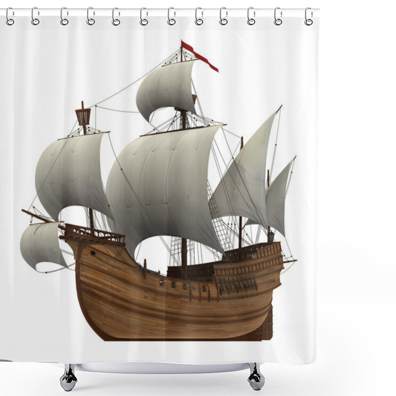 Personality  Caravel Shower Curtains