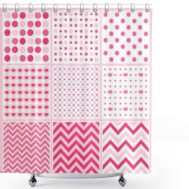 Personality  Seamless Background Pattern Shower Curtains