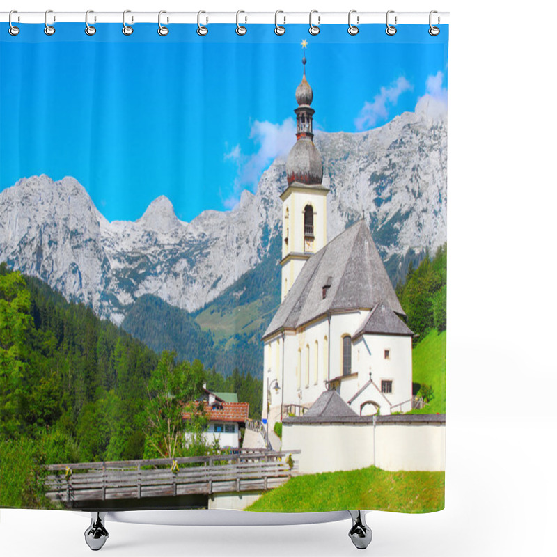 Personality  The Ramsau Village Shower Curtains