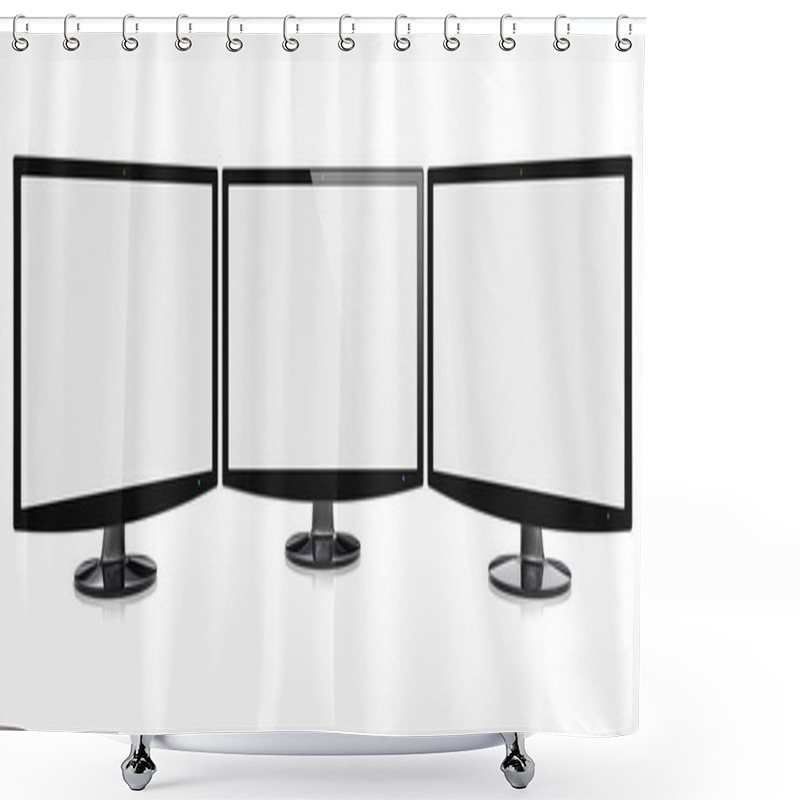 Personality  Monitors Shower Curtains