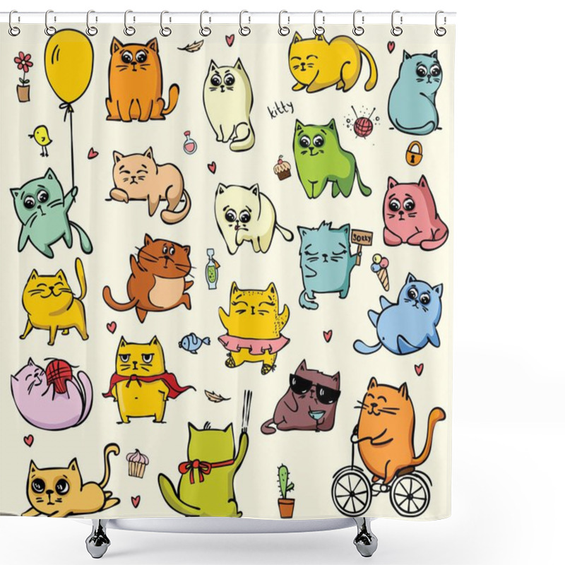 Personality  Print Shower Curtains