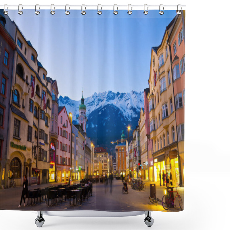 Personality  Innsbruck, Austria Shower Curtains