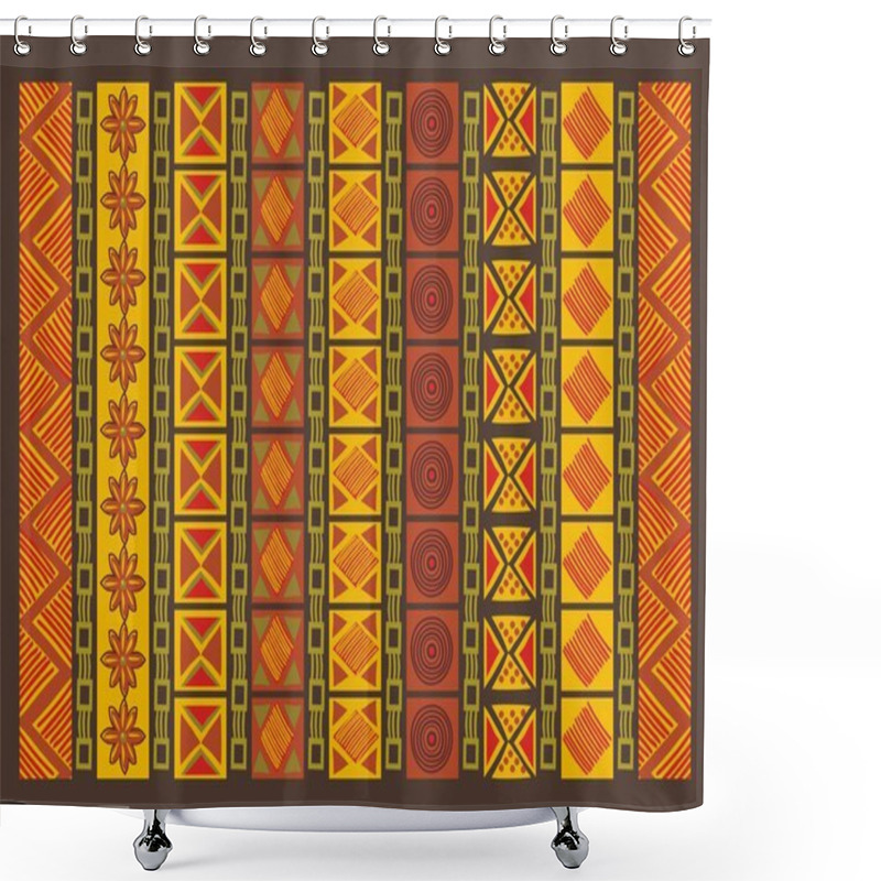 Personality  Ethnic Pattern Shower Curtains