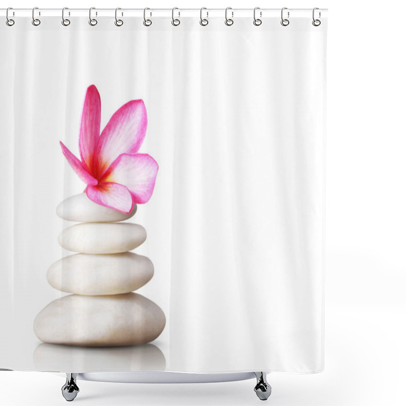 Personality  Spa Concept Massage Stones  Shower Curtains