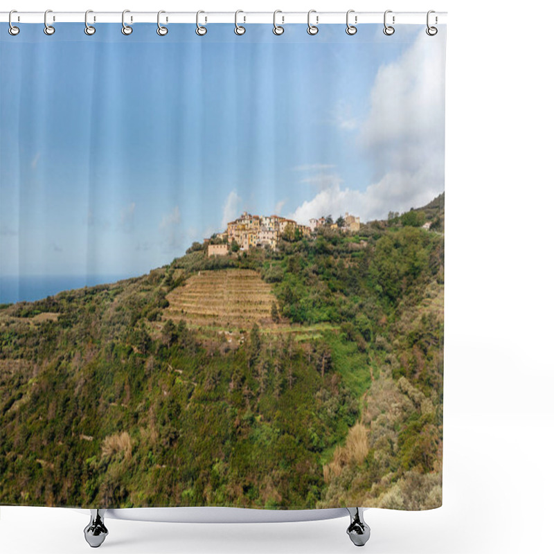 Personality  Hill Shower Curtains