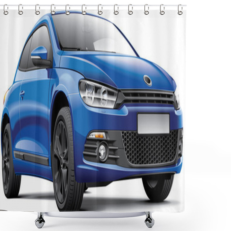 Personality  Germany Sport Compact Coupe Shower Curtains