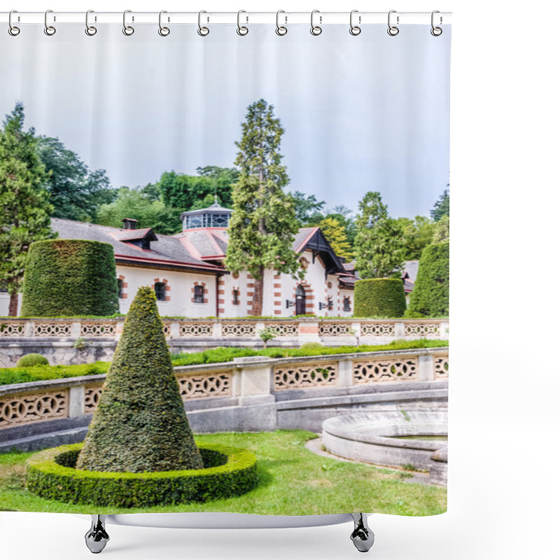 Personality  Courtyard Of The Hermesvilla In Vienna, Austria Shower Curtains