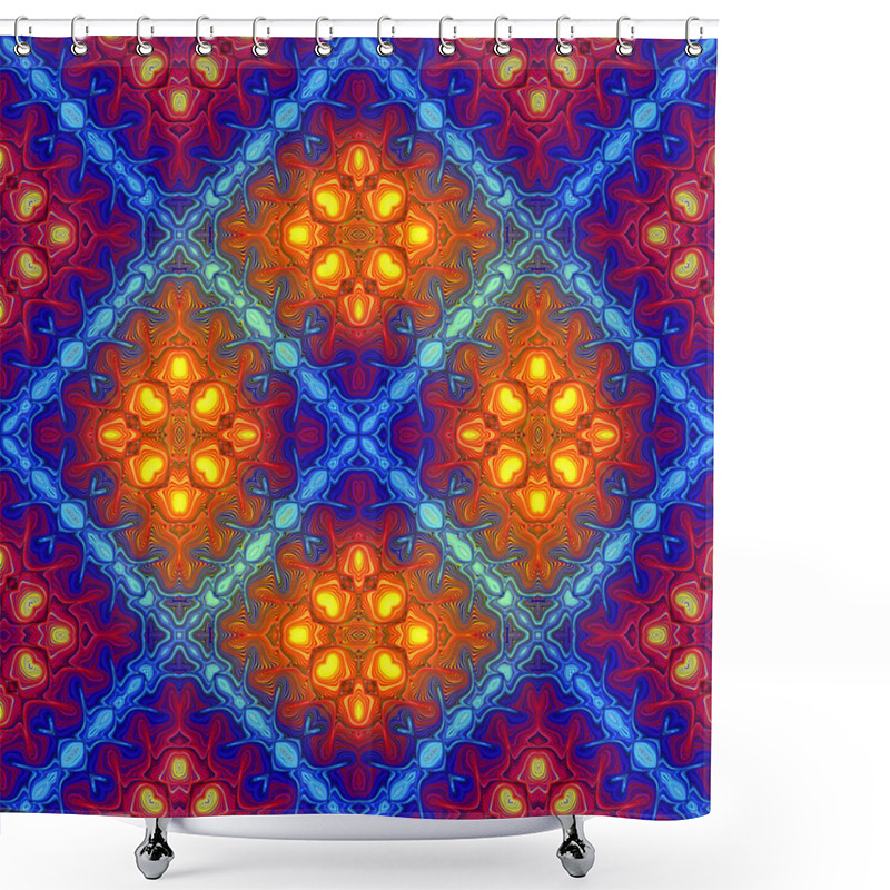 Personality  Optic Illusion Shower Curtains