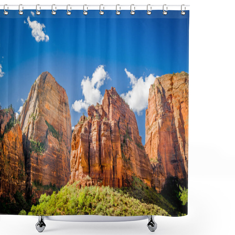 Personality  Zion National Park Landscape Shower Curtains