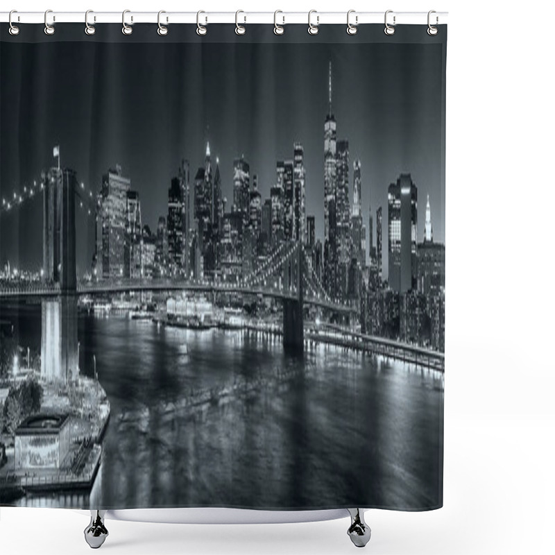 Personality  The Skyline Of New York City, United States Shower Curtains