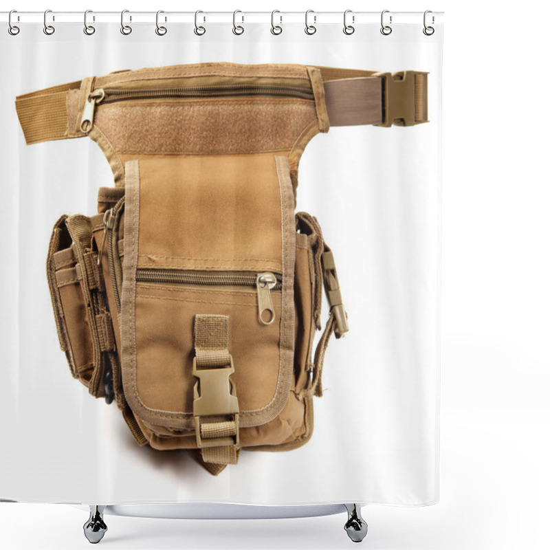 Personality  Military Waist Bag Shower Curtains