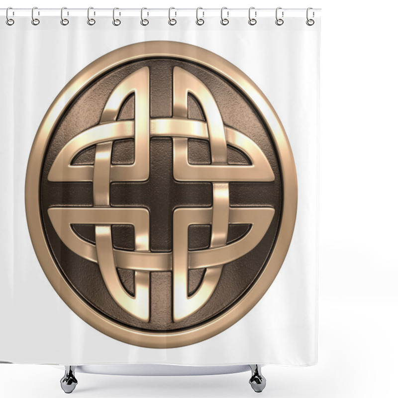 Personality  Celtic Ornament Shower Curtains