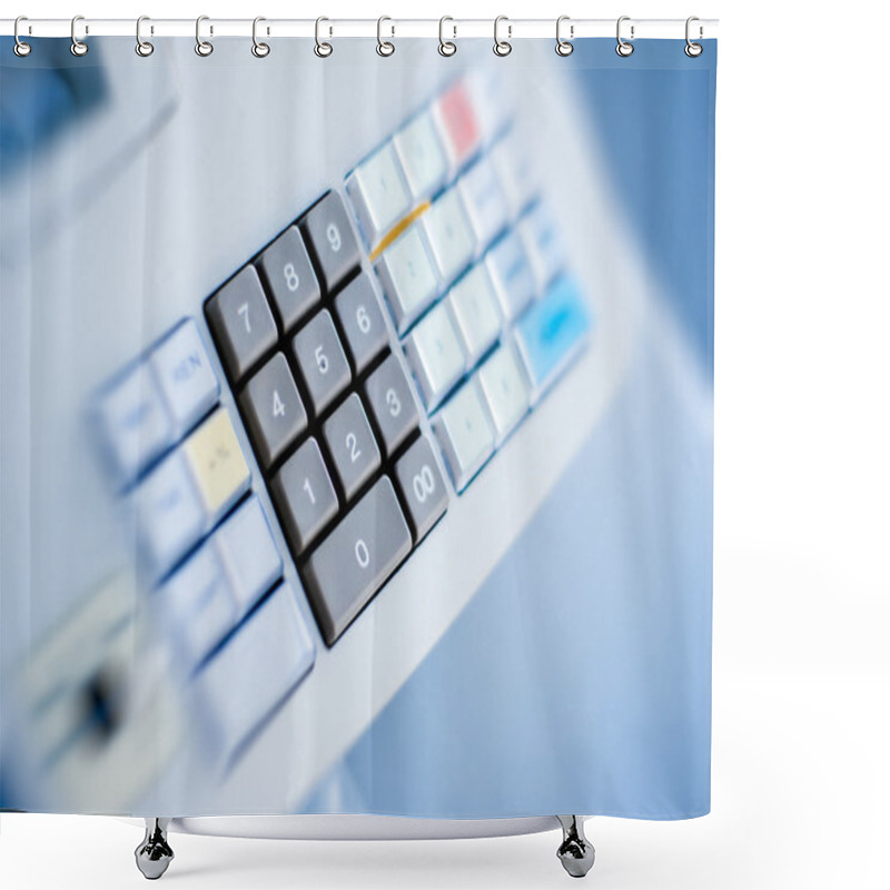 Personality  Cash Register Shower Curtains