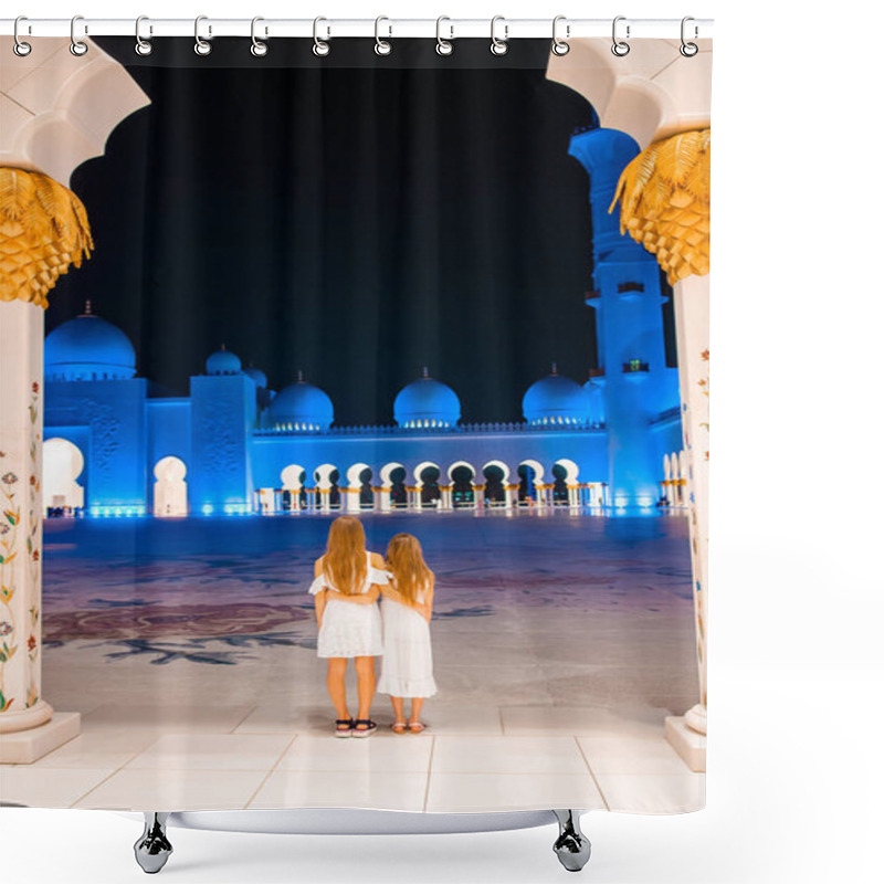 Personality  Sheikh Zayed Mosque In Abu Dhabi, UAE Shower Curtains